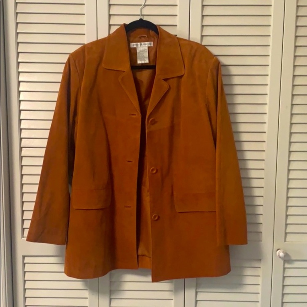 Excellent condition Jessica Holbrook suede jacket